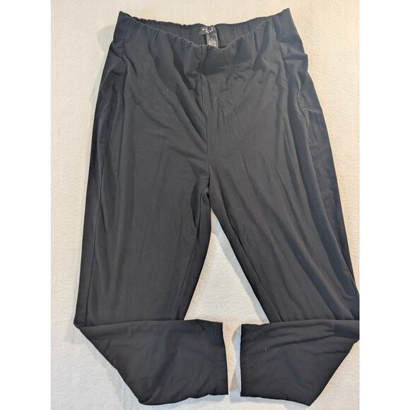 Grace The Perfect Fit Women's Black Pull-On Elastic Waist Pant Stretch Size 1X - Picture 1 of 5